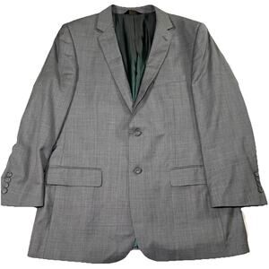 Giorgio Cosani Sport Coat Mens Size 42R Gray Cashmere Wool Lined Blazer Italian